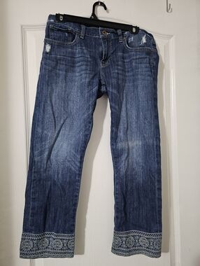 Lucky Brand Jeans Denim  Women's Ladies Sienna weejender Crop Capri size 6/28